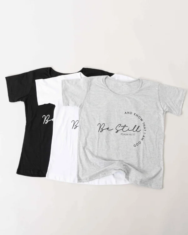 REMERA BE STILL - Imagen 2