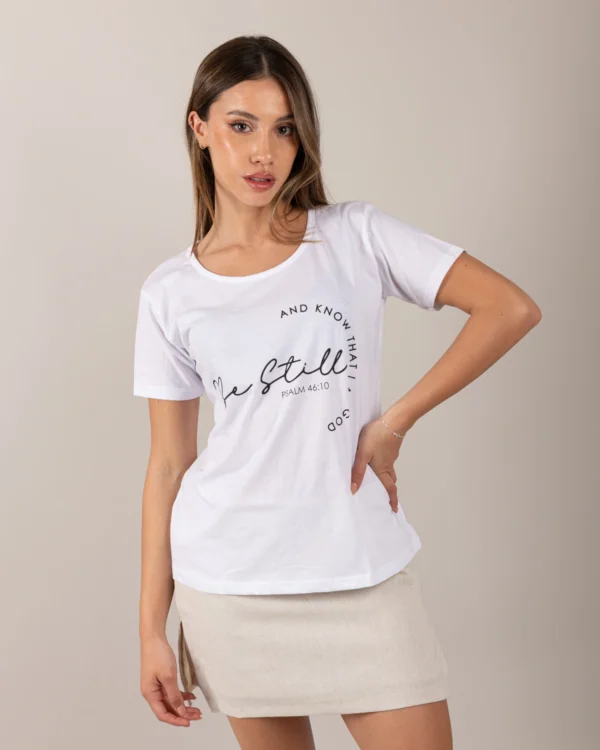REMERA BE STILL